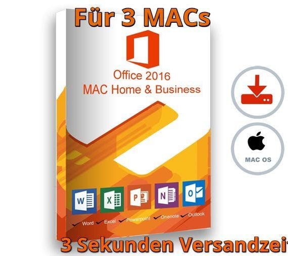 Office 2016 MAC Home & Business