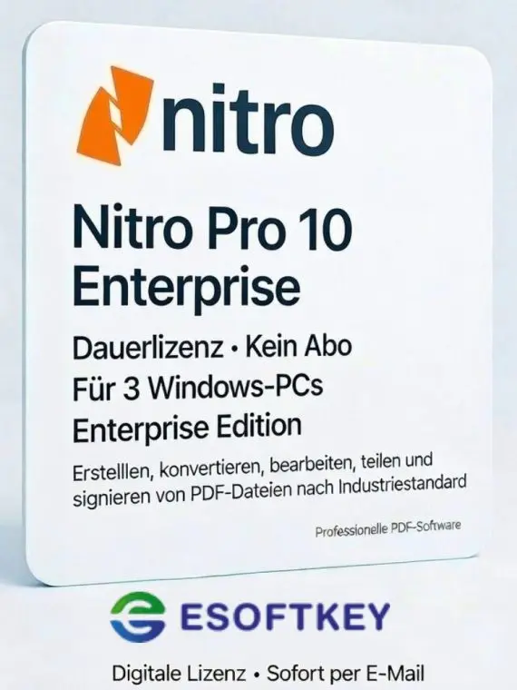 Nitro Pro 10 Enterprise für 3 PCs