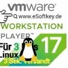 VMware Workstation 17 Player für 3 Linux-Geräte