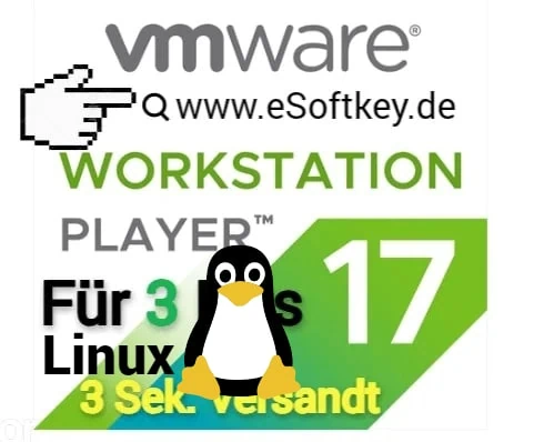 VMware Workstation 17 Player für 3 Linux-Geräte