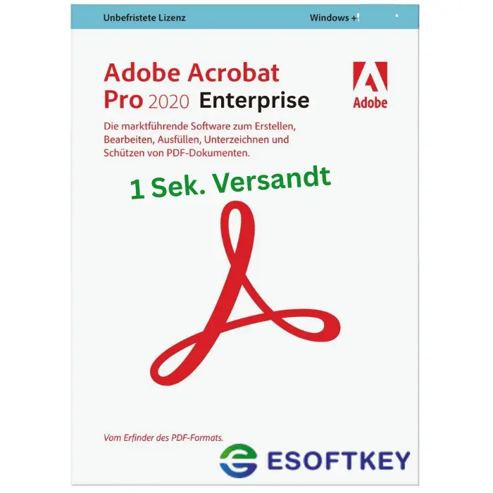 Adobe Acrobat Pro 2020 Enterprise